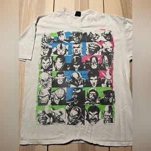 Vintage Marvel DC Mad Engine‎ Lineup Character Shirt